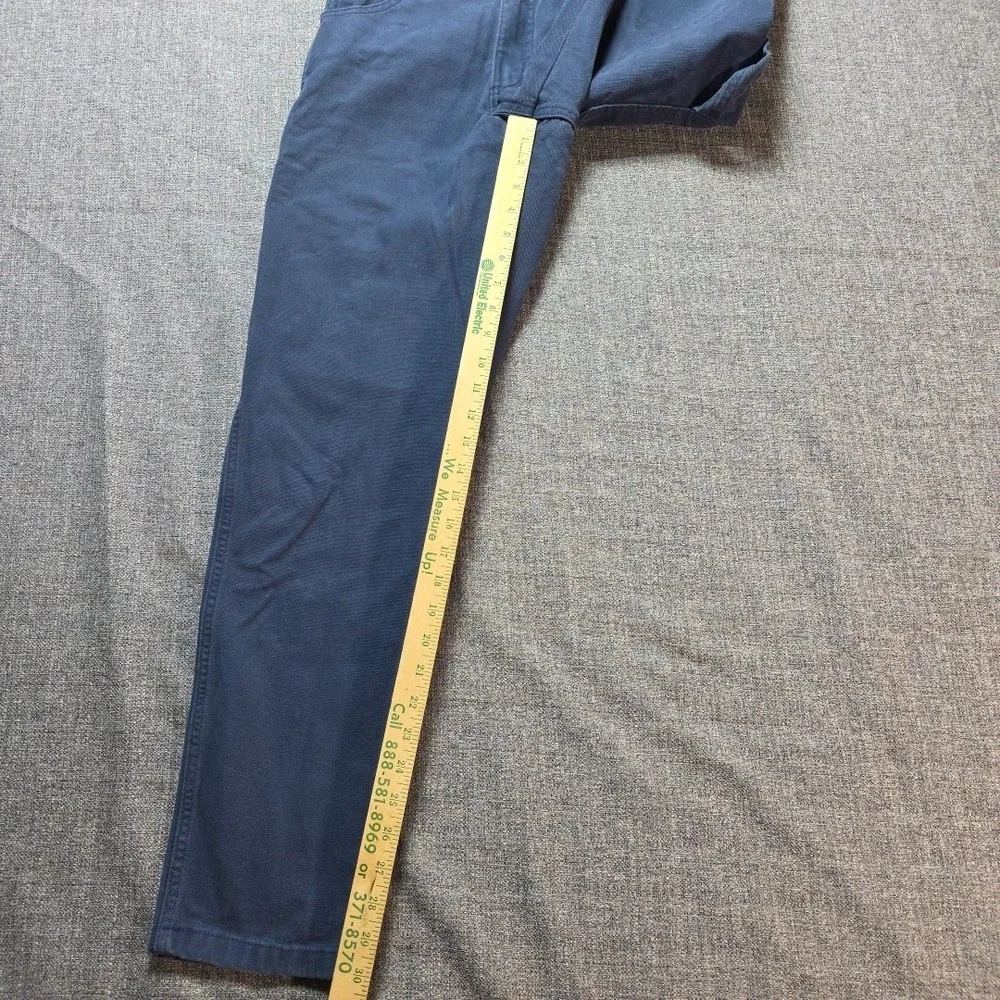 Dickies Jeans Mens 30x32 Black Carpenter Utility Workwear Denim Pants Straight